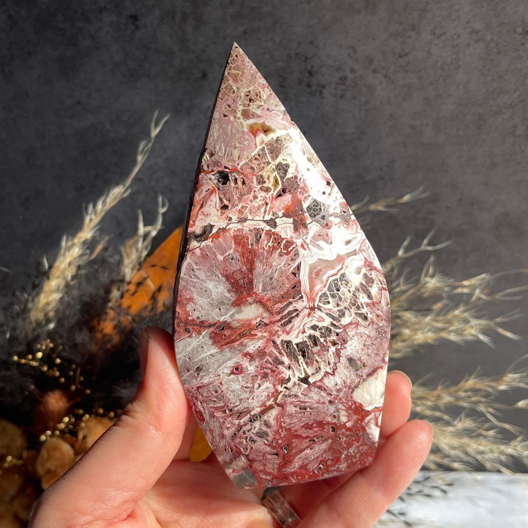 レッド メキシコ アゲート クレイジーレースアゲート