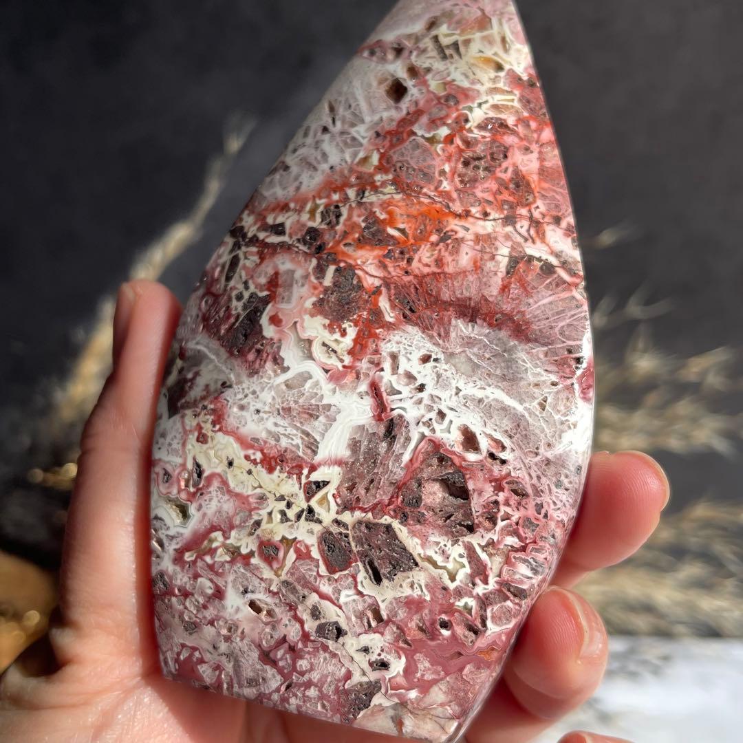 レッド メキシコ アゲート クレイジーレースアゲート