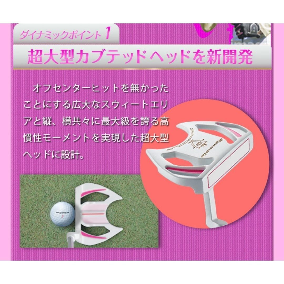 女子に嬉しい100切りセット★ ダイナミクス レディス チッパー & パター