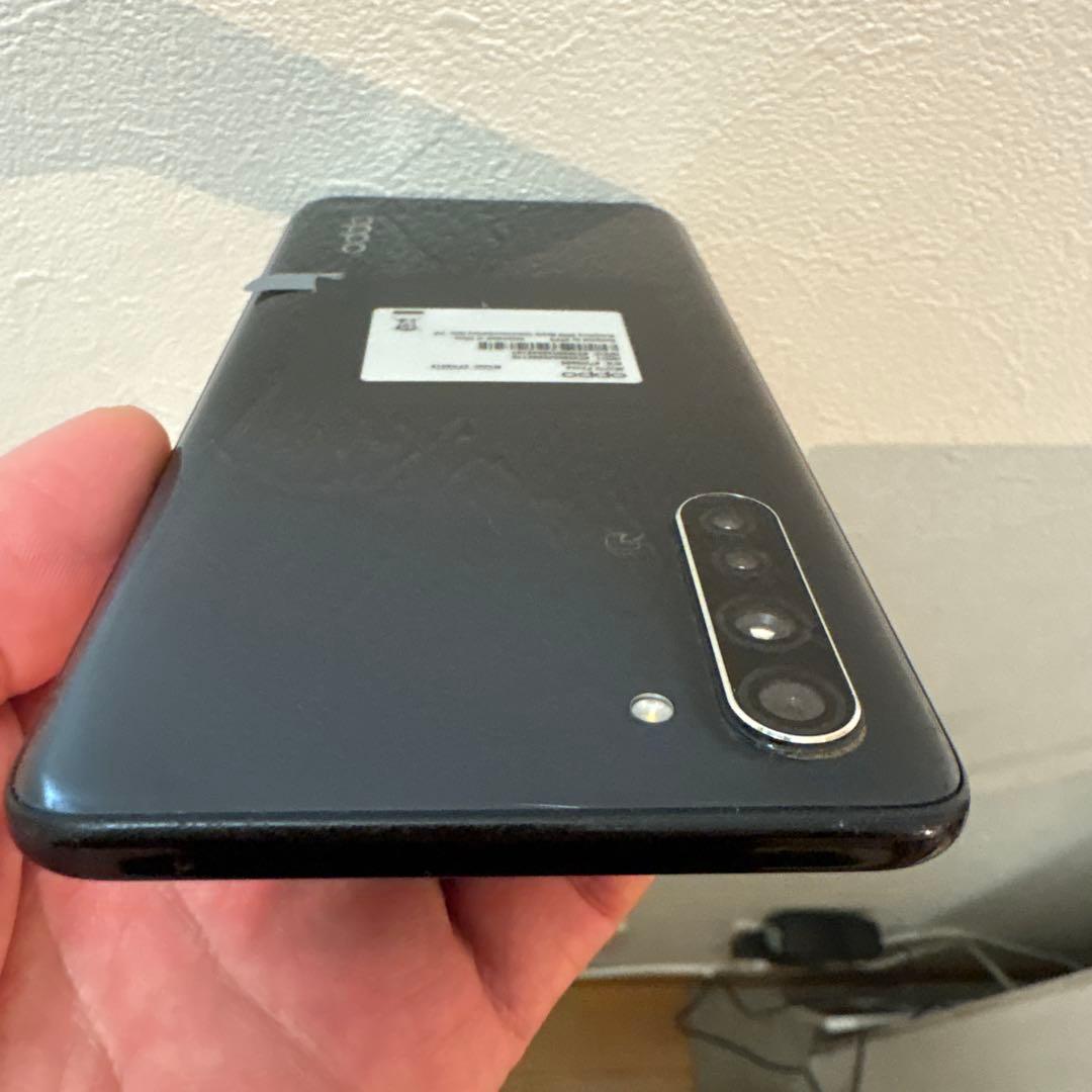 OPPO Reno3 A ブラック　箱付　イヤホンなし、充電コードなし