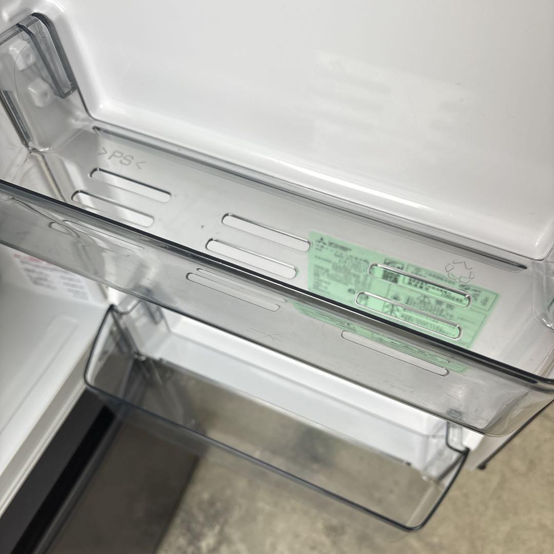 三菱電機 冷蔵庫 168L 2ドア MR-P17G-H MITSUBISHI