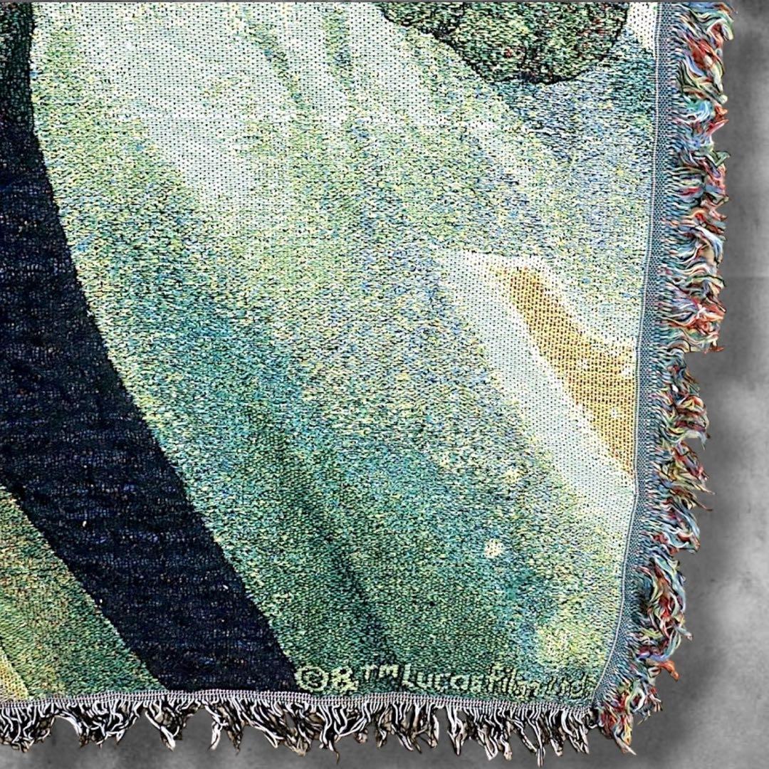 BOKG ムービー ラグ タペストリー 古着 スターウォーズ 映画 ヨーダ