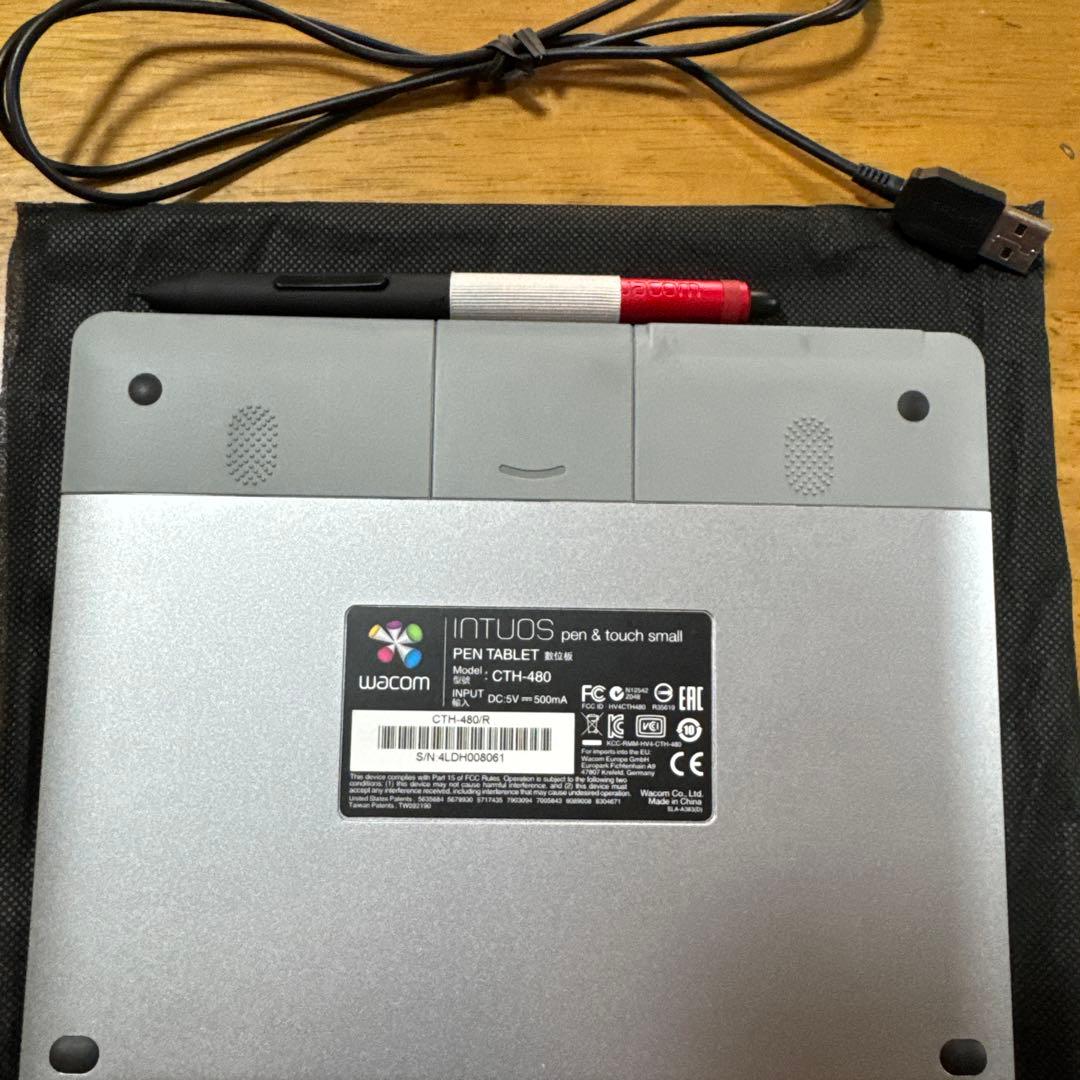 ［希少］INTUOS ペンタブレット CTH-480/R 一太郎30周年モデル