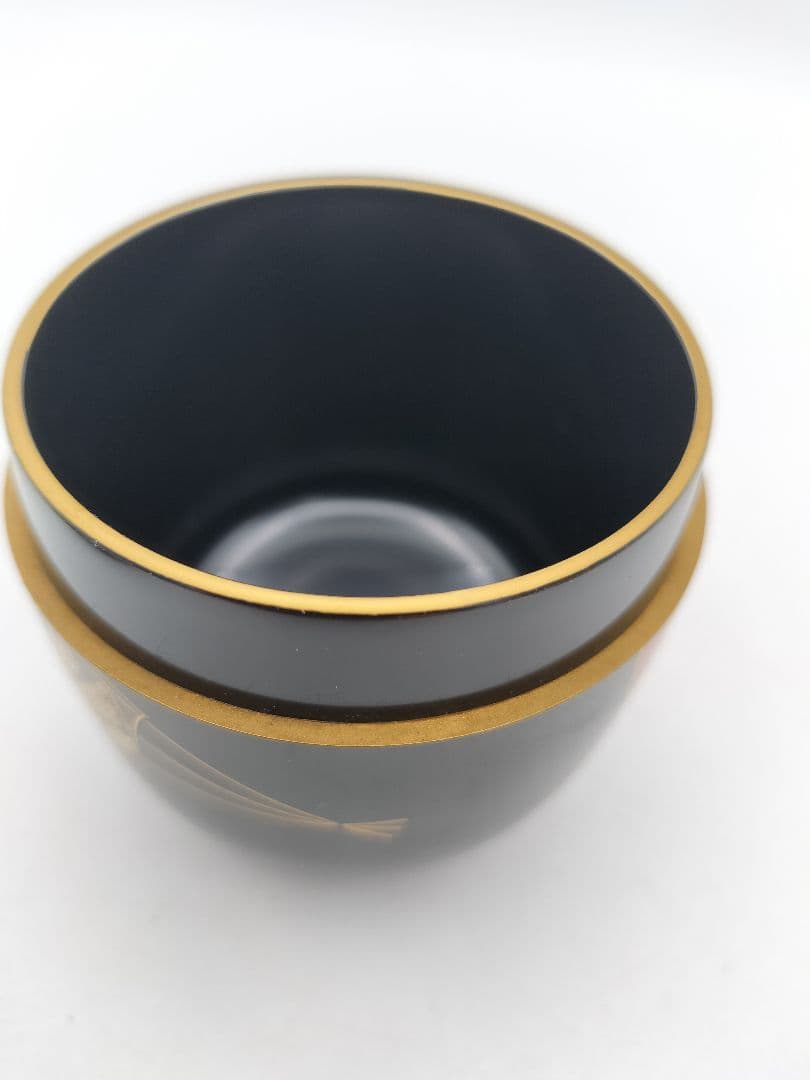 c694 中棗 扇面 松竹梅 吉田華正 木箱 茶道具 古物