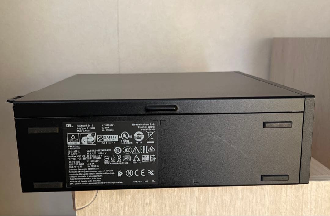 DELL3050 メモリ 8GB SSD 256 office2024搭載