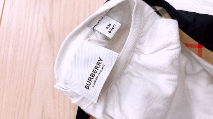 春服　Burberry ベビー　ロンパース　60〜70 新生児　キッズ
