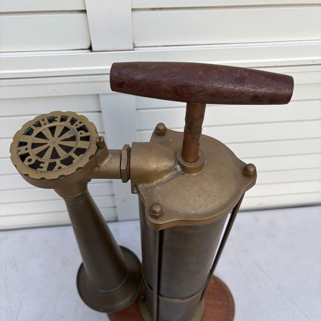 入手困難アンティーク◎航海船フォグホーン◎昔の船の汽笛航海船
