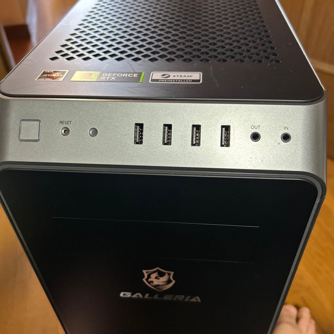 g*y様 高性能 ゲーミングpc GALLERIA 4060Ti オークション