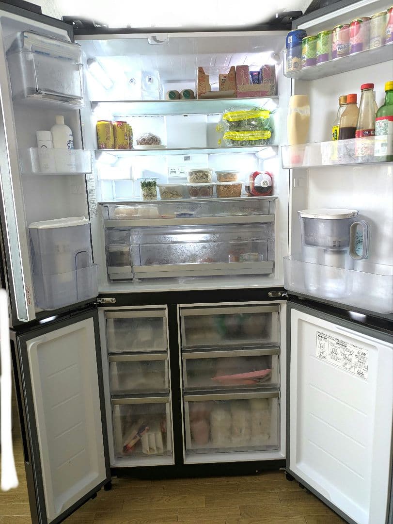 AQR-TZ51H ノンフロン冷凍冷蔵庫 512L ブラウン