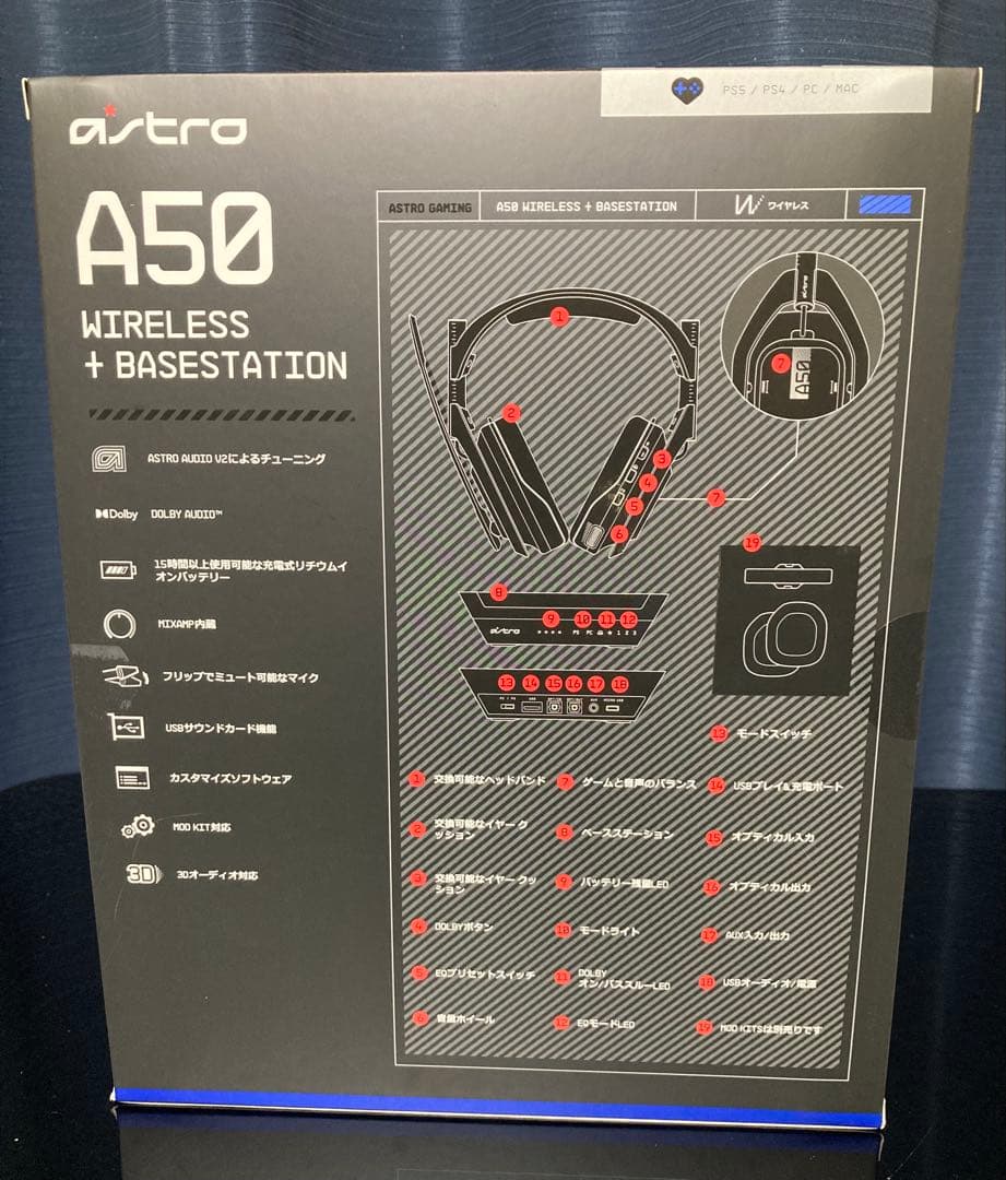 ASTRO A40 + ASTRO A50 ヘッドセット 2点