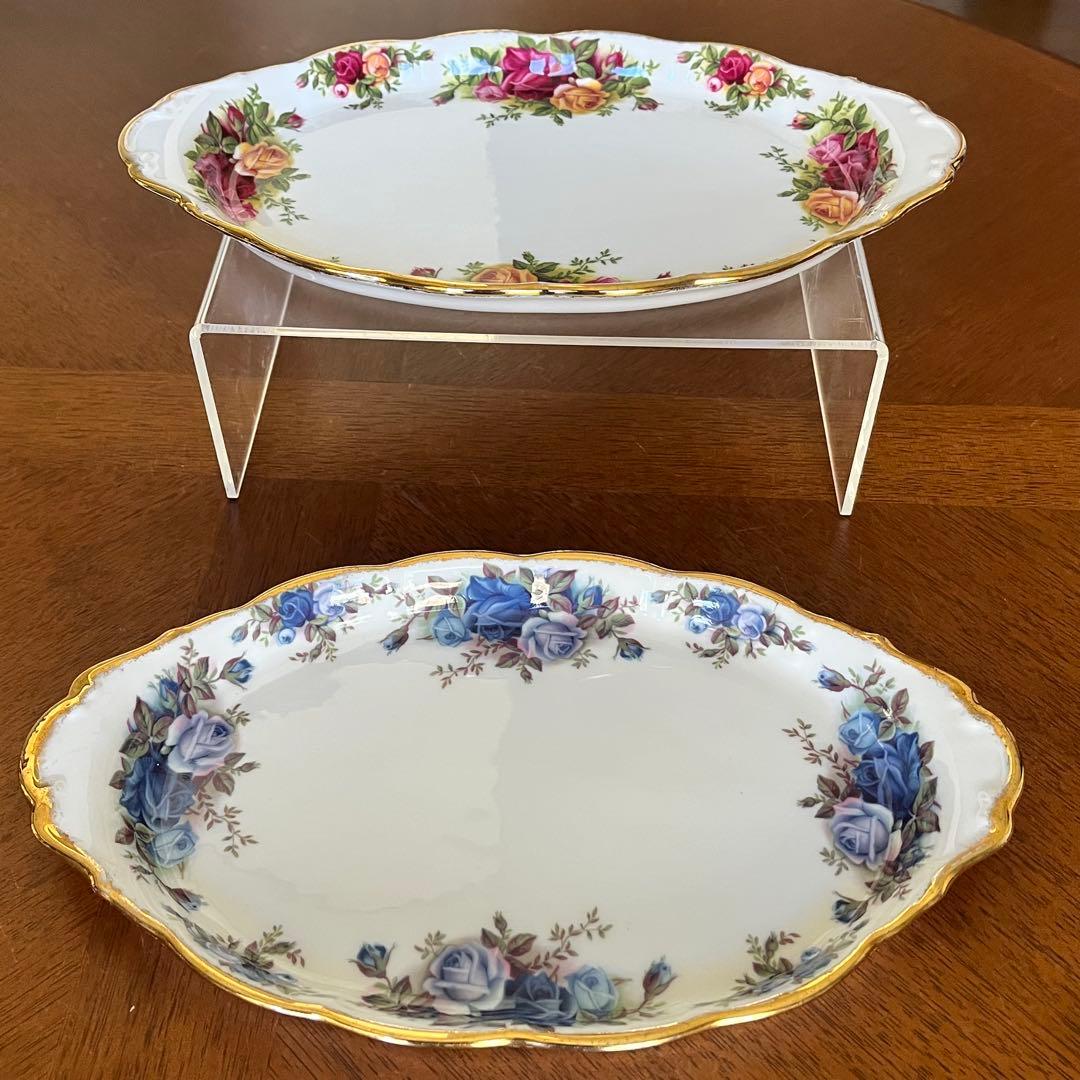 【美品】ロイヤルアルバート★ムーンライト＆オールドカントリーローズ★4枚セット