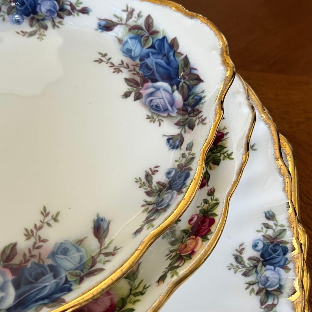 【美品】ロイヤルアルバート★ムーンライト＆オールドカントリーローズ★4枚セット