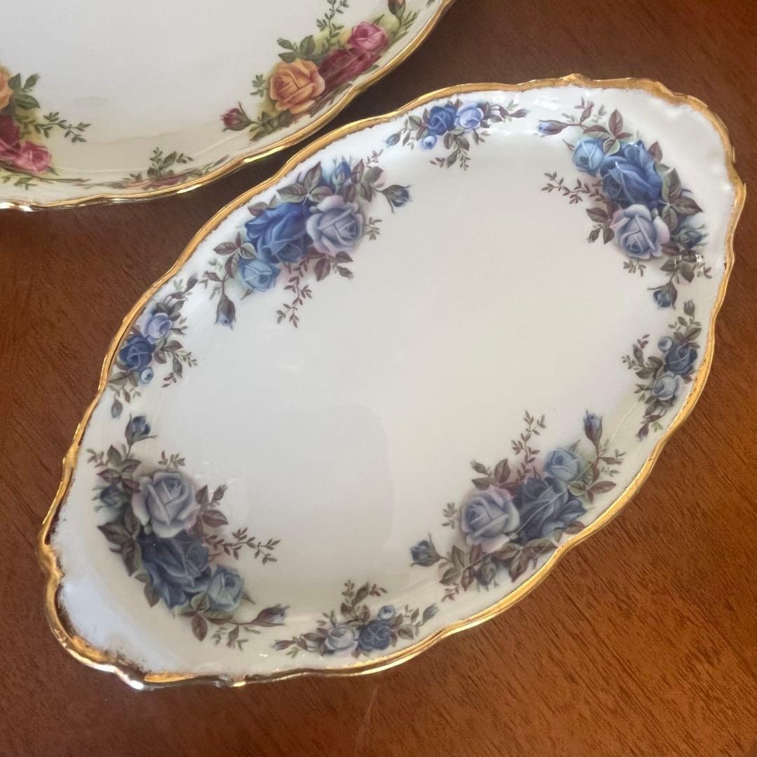 【美品】ロイヤルアルバート★ムーンライト＆オールドカントリーローズ★4枚セット