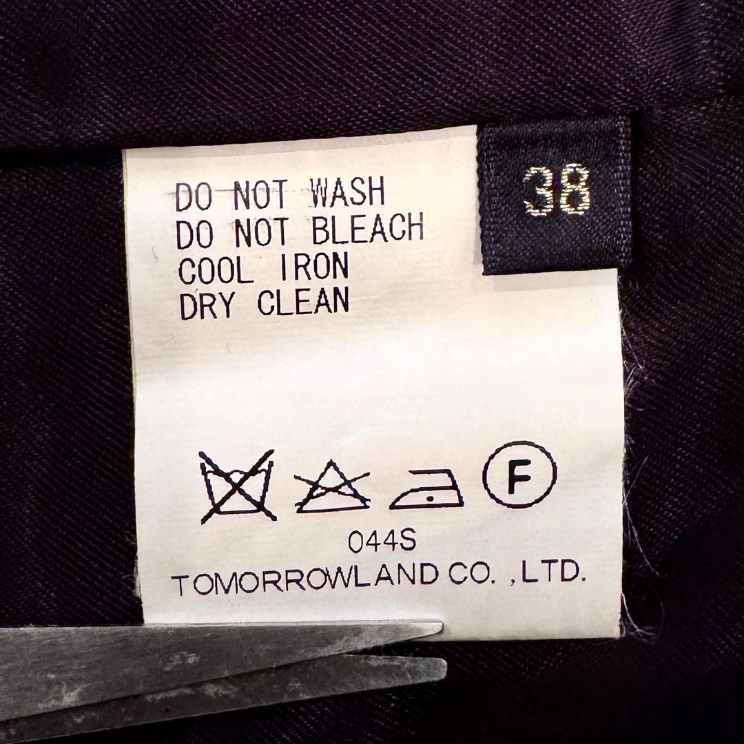 【RITZ様 美品】トゥモローランド マカフィー 金ボタン 肉厚ピーコート 38