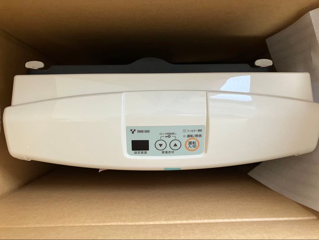 【新品 未使用】東邦ガス ガスファンヒーター RC-41FHA 都市ガス