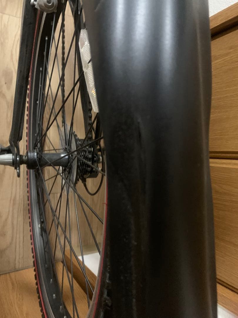 MYPALLAS 折りたたみ自転車 ホワイト/ブラック　引き取りor着払い