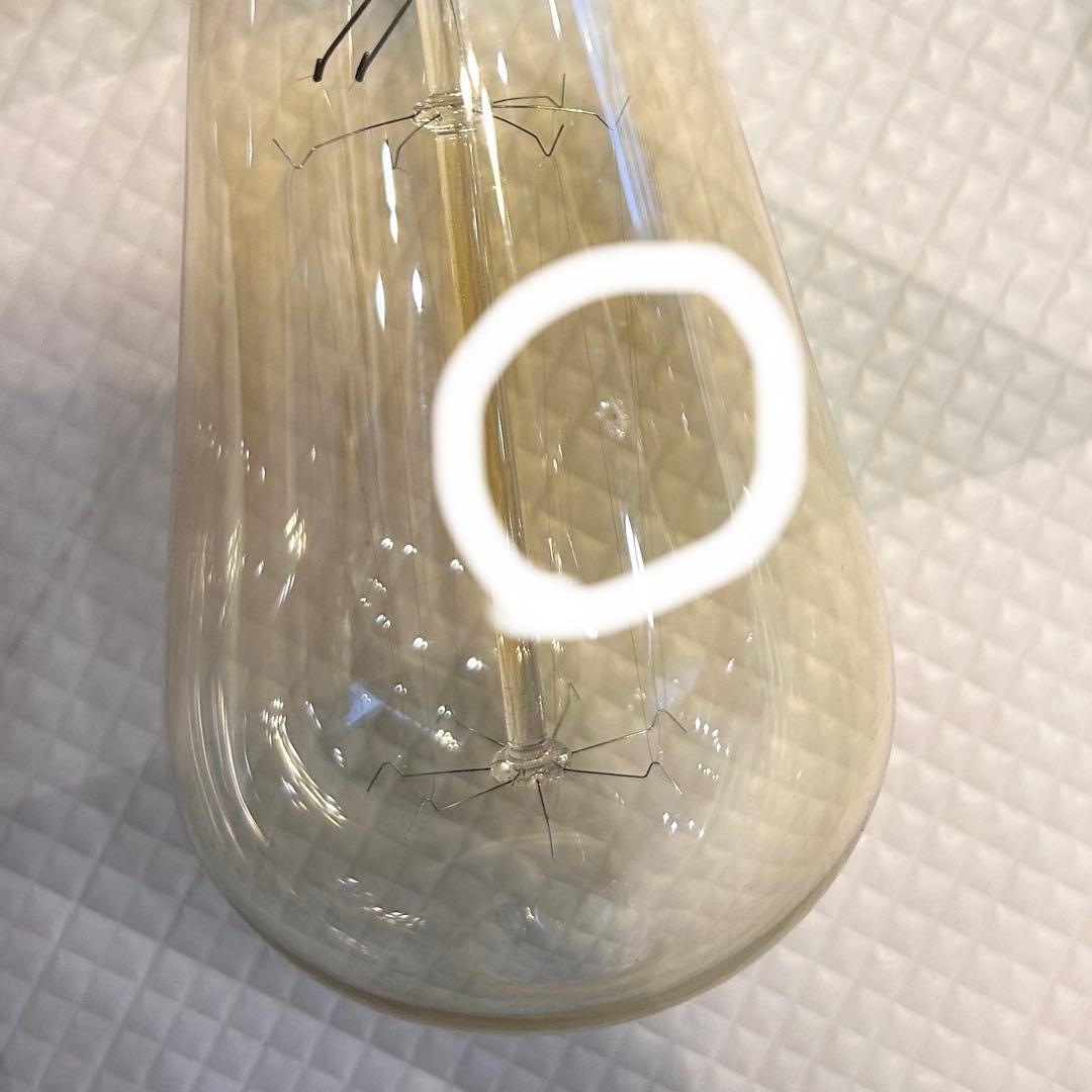 【2個】ヴィンテージ風LED60Wペンダントライトダクトレール用アンティーク店舗