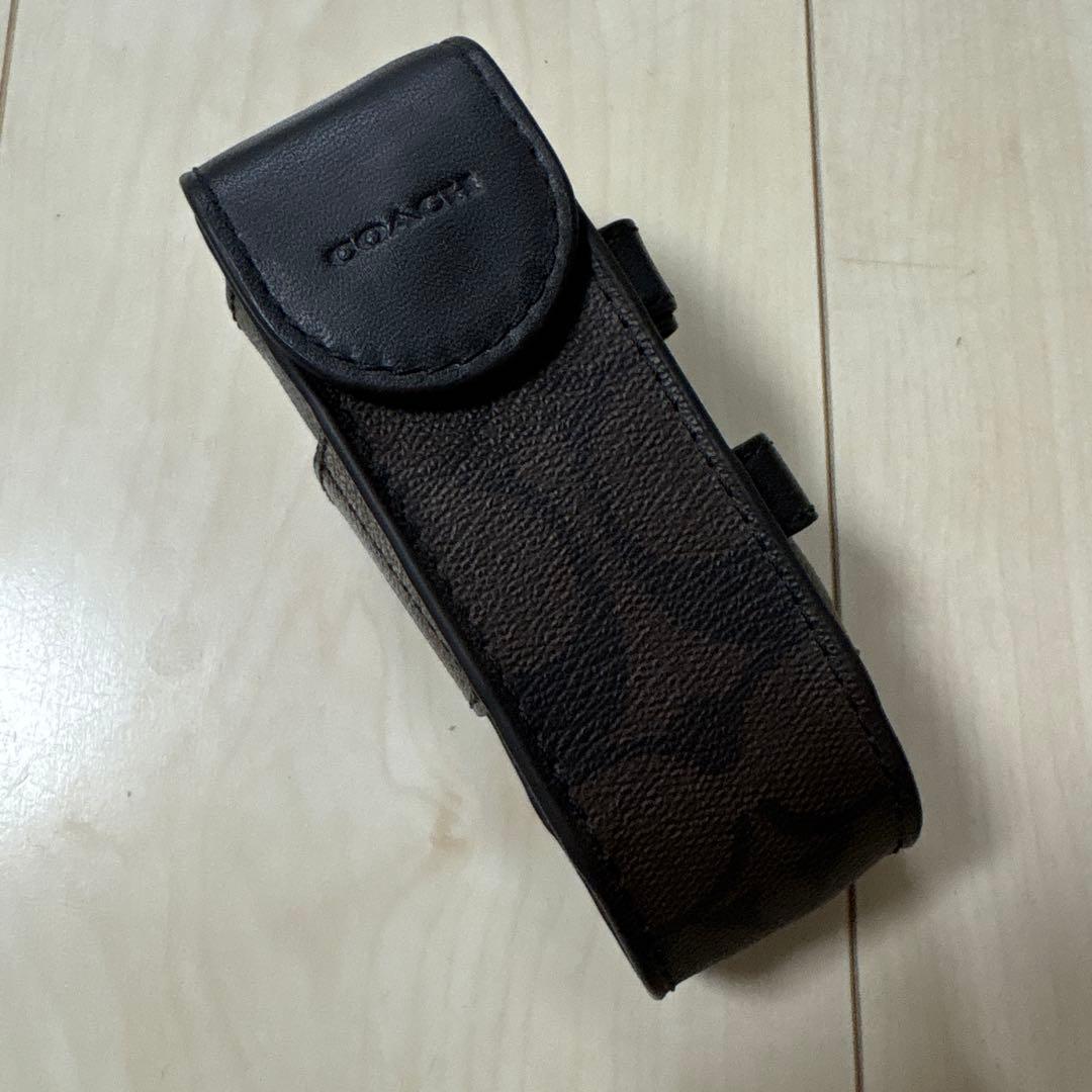 coachゴルフボールケース　ブラウン　値下げ