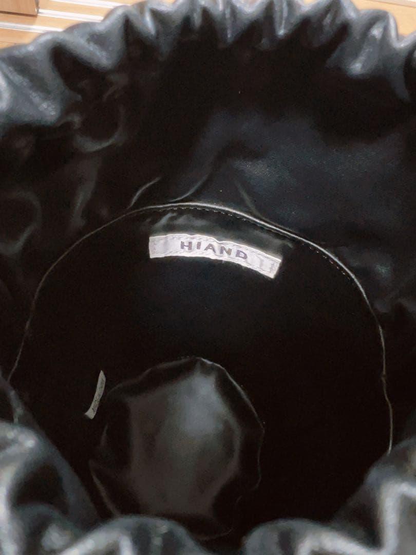 HIAND ラタンカゴバッグ　美品