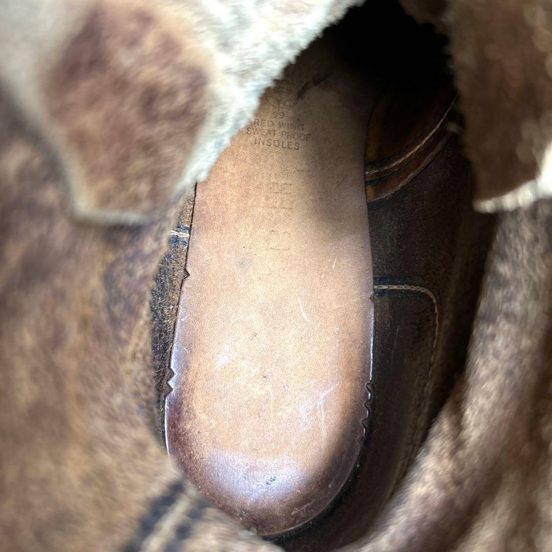 70s【REDWING】ロガーブーツ/木村拓哉/私物同型番(899)白四角犬タグ