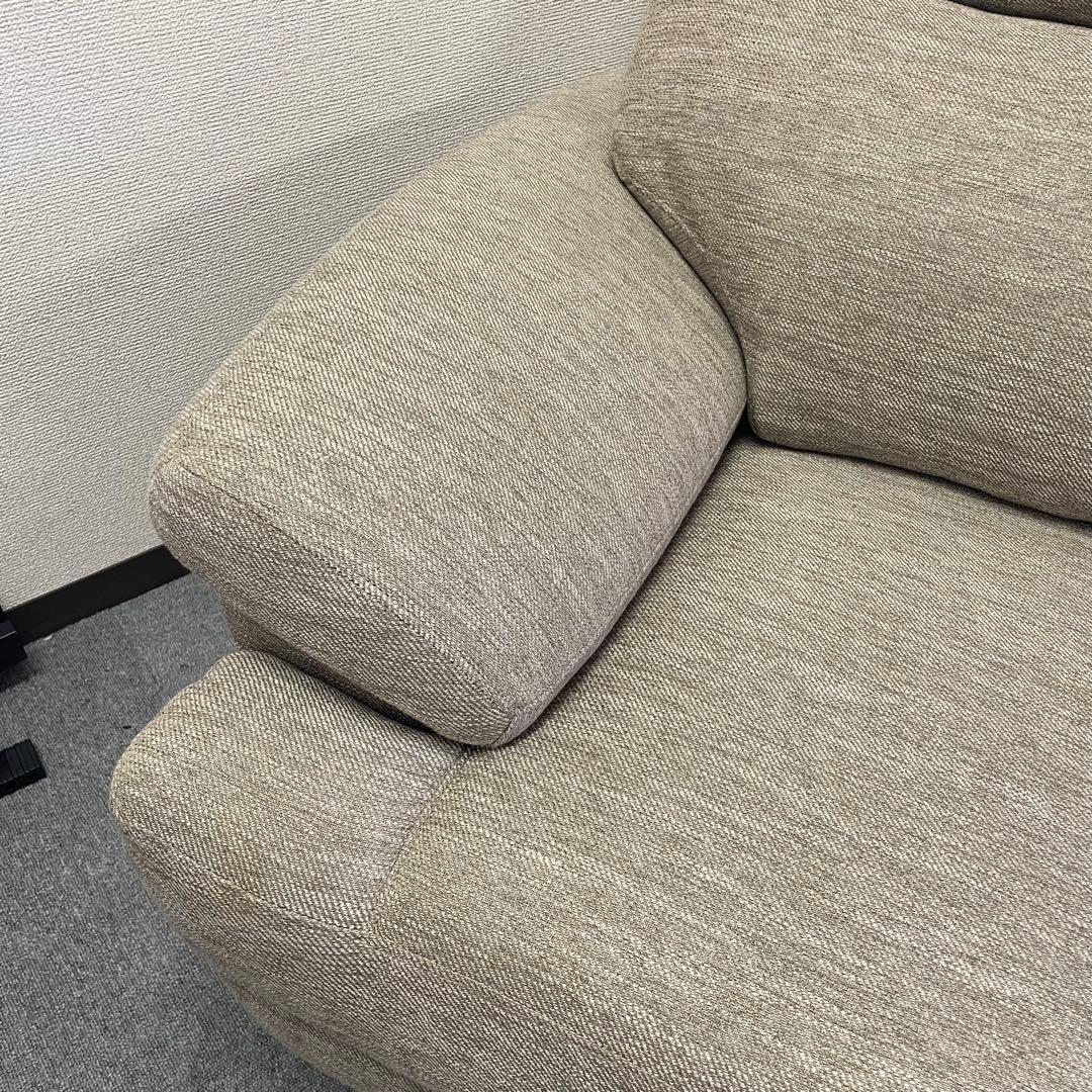 【ニトリ】3人掛けソファ ベージュ（布張り）