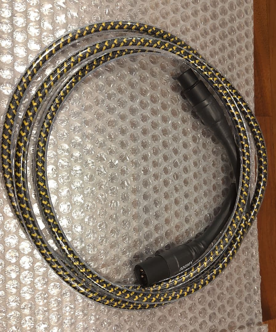 XLRケーブル Pro Yellow Oval 2.0m ×2本