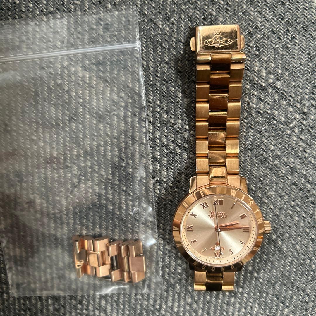 Vivienne Westwood 時計Time Machine ローズゴールド