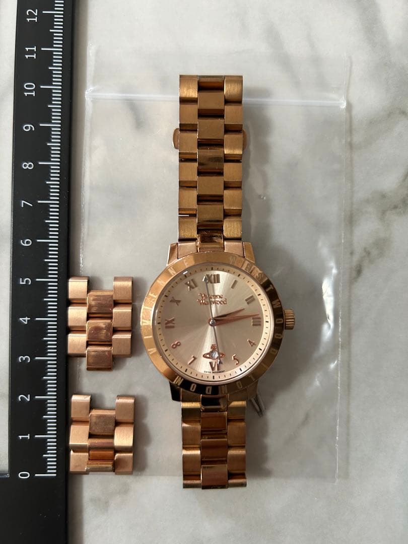 Vivienne Westwood 時計Time Machine ローズゴールド