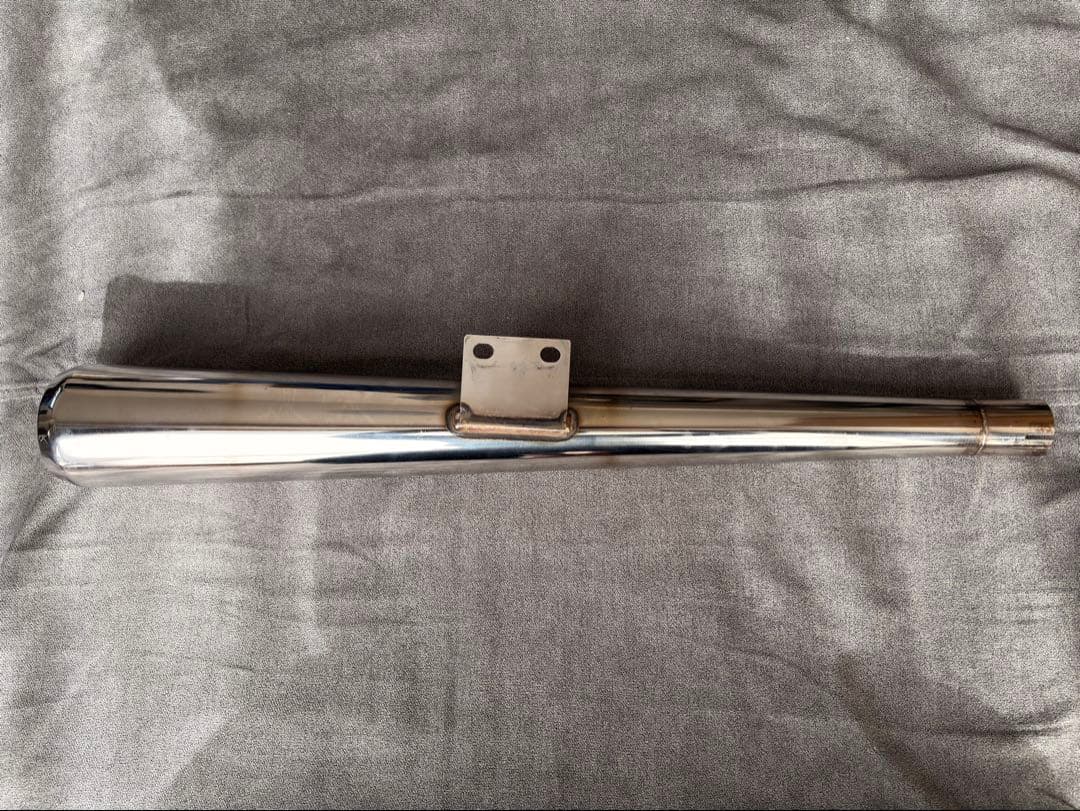 シムズクラフト トラディショナルメガホンマフラー SR400