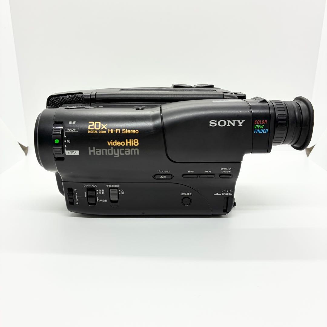 動作品 SONY ソニー Hi8 ビデオカメラ CCD-TR850