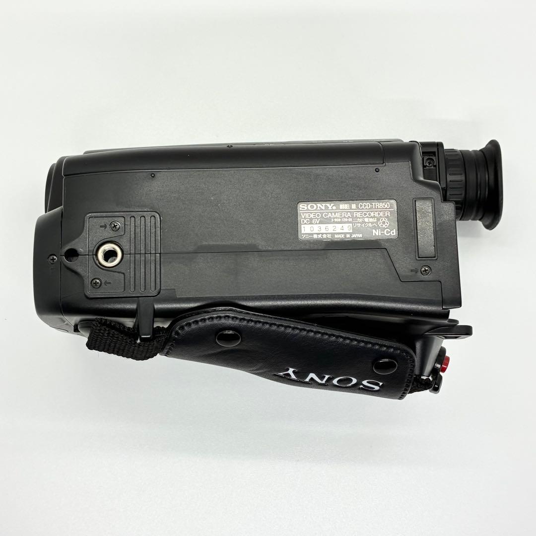 動作品 SONY ソニー Hi8 ビデオカメラ CCD-TR850