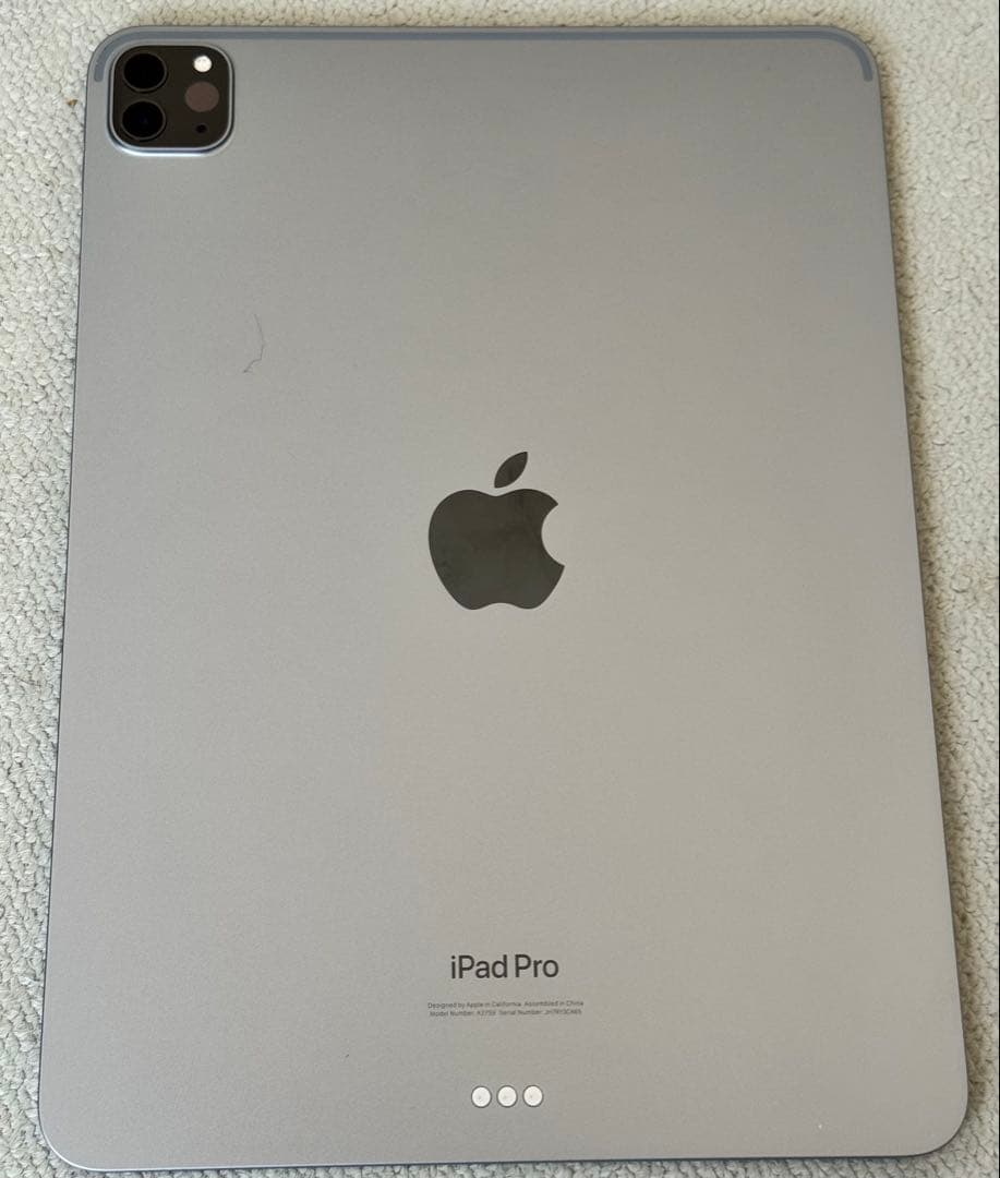 iPad Pro (Wi-Fi 256GB, 11インチ, 第4世代)