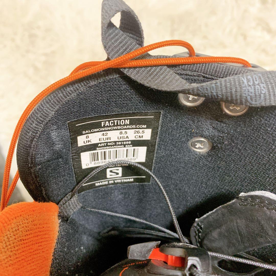 SALOMON FACTION 26.5 スノーボードブーツ ファクション