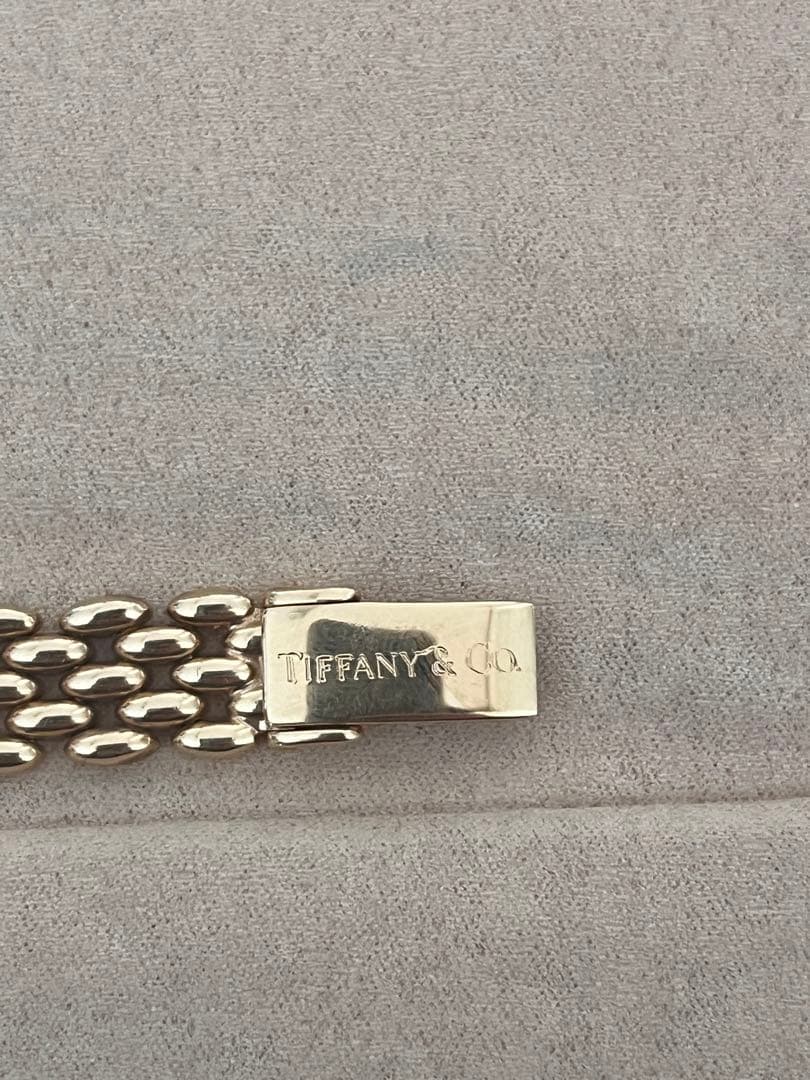 【TIFFANY&CO.】Oval bacelet 14K