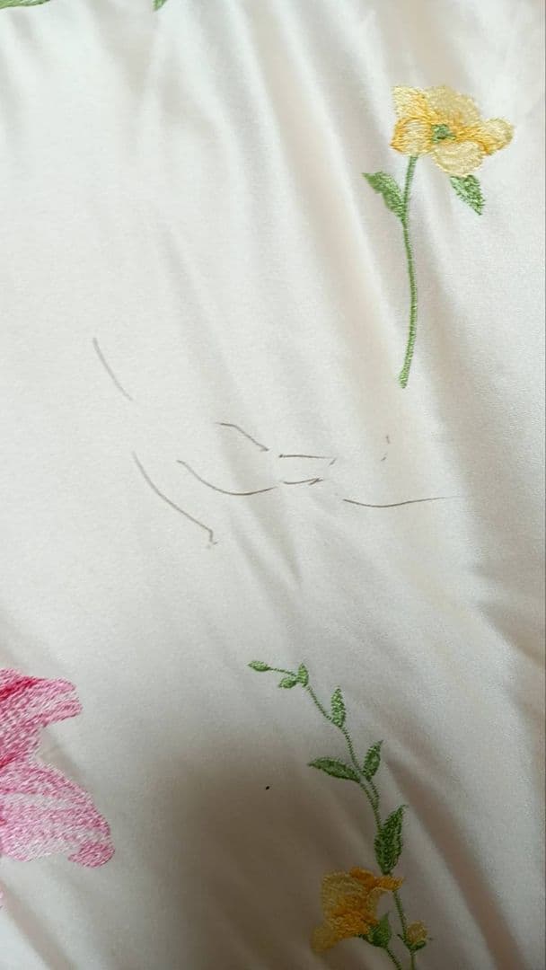 tak-tgo　丸八真綿　ソワリー　ダウン90%　羽毛1.5キロ　シミあり