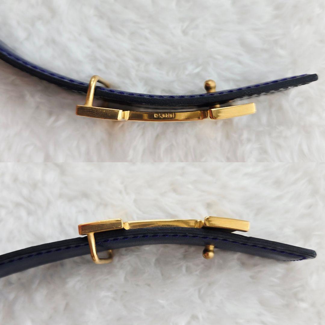 ⭐HERMES⭐ 美品 エルメス ベルト コンスタンス リバーシブル 箱付き