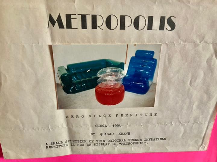 ミッドセンチュリー　PVCチェア-(‘68 QUASAR KHANH)