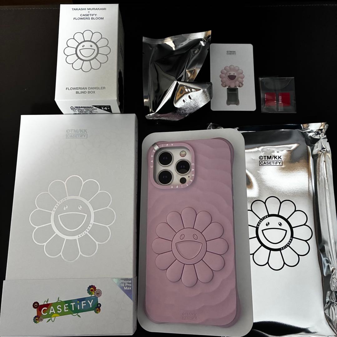 【村上隆 x CASETiFY】FLOWERS BLOOM フィギア PINK