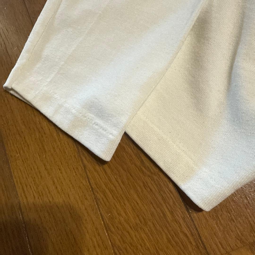 ヴィンテージ フットボールシャツ　ラッセル　USA製　70s 美品　ホワイト