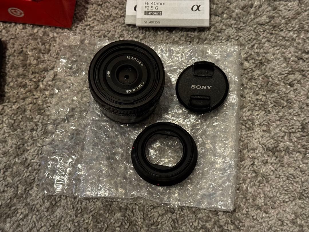 Sony Eマウント 40mm F2.5 G SEL40F25G