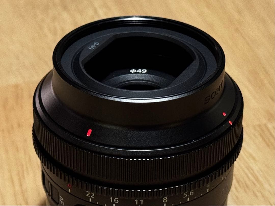 Sony Eマウント 40mm F2.5 G SEL40F25G