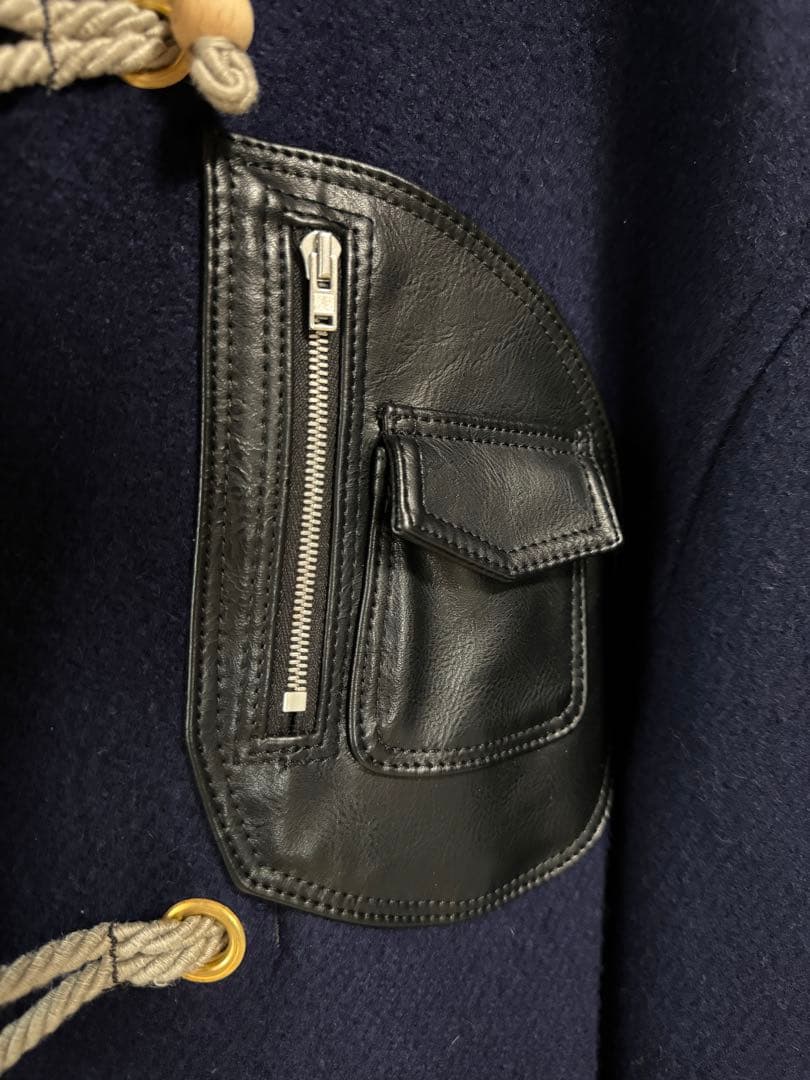 Maison Margiela ダッフルコート ネイビー 46