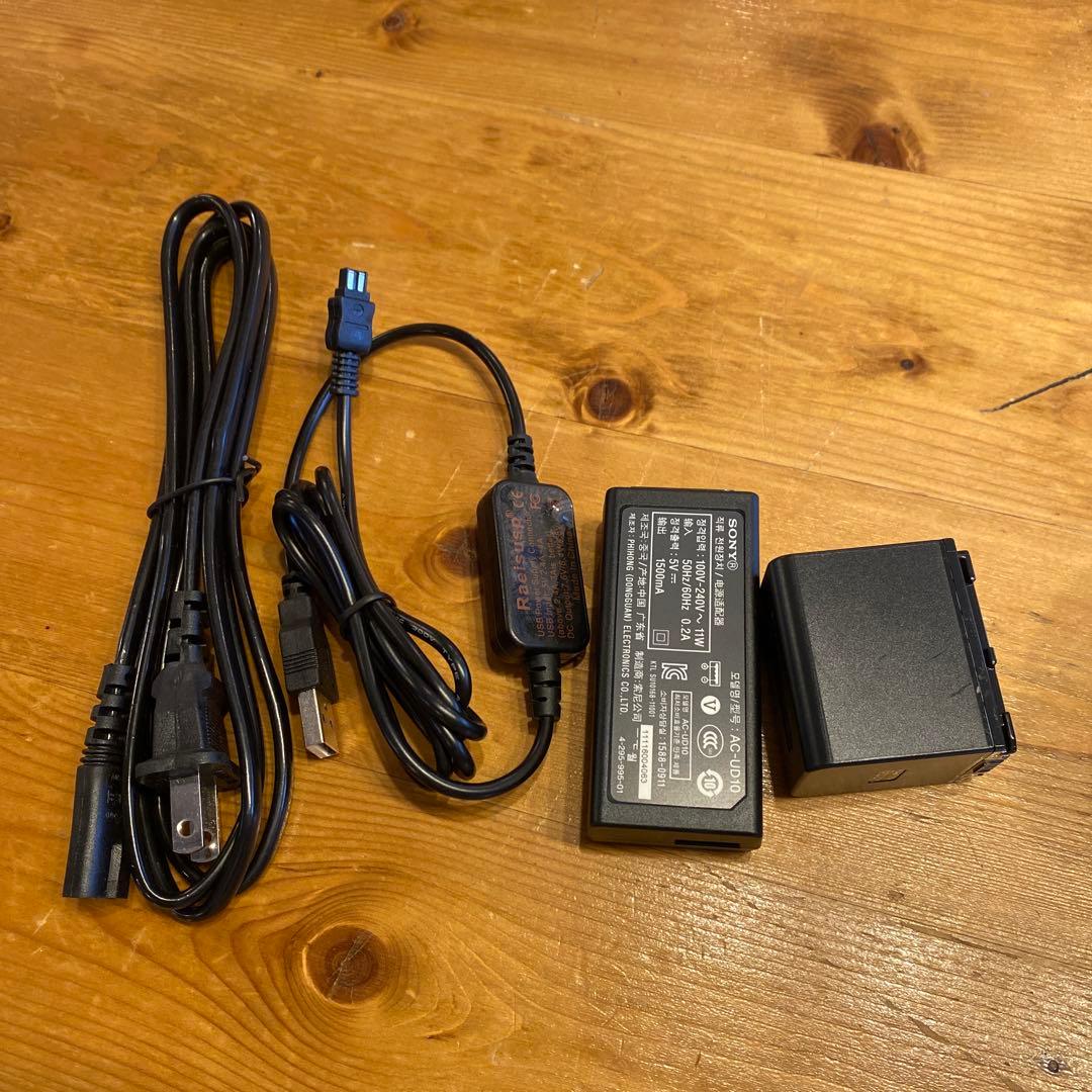 【ジャンク】Exmor R ビデオカメラ バッテリー付き