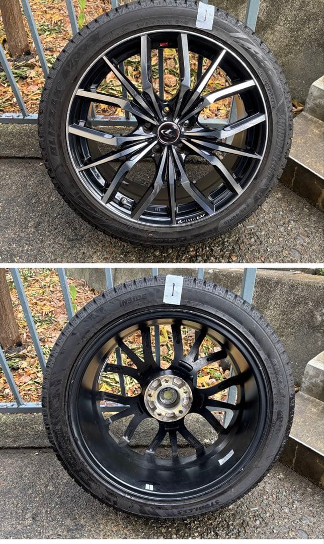 LEONIS LVレオニスLV 19インチ ブリザックVRX3 横浜市から