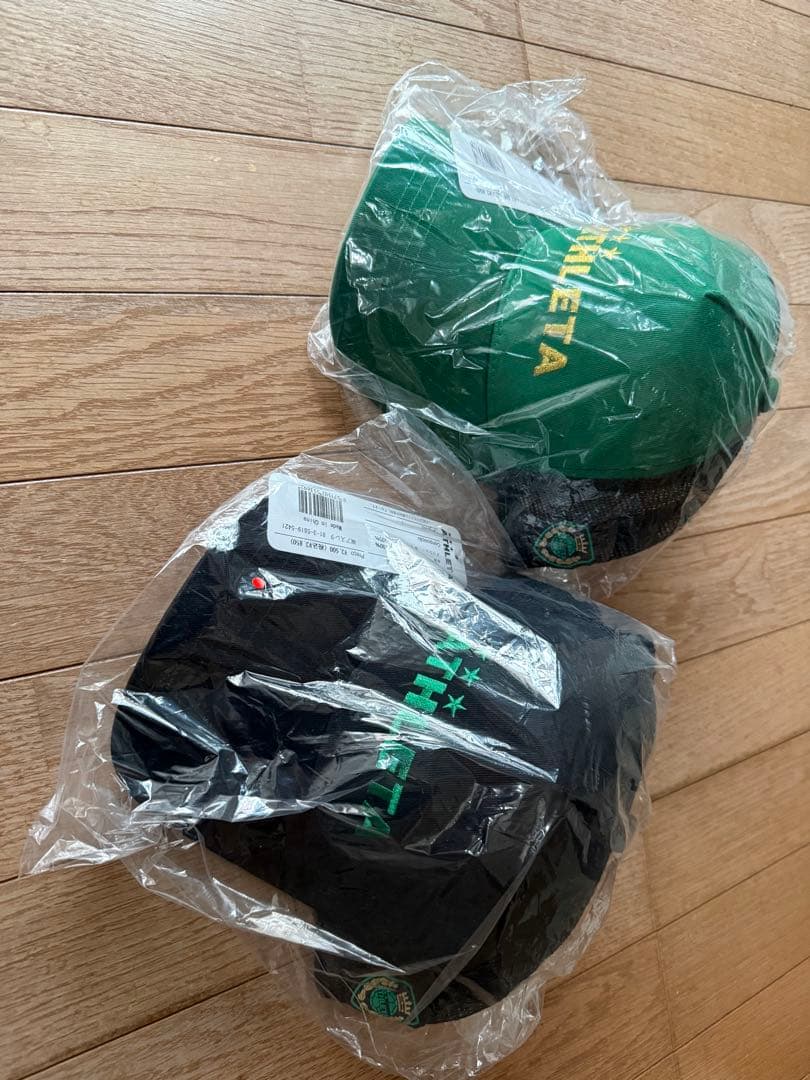 ヴェルディ×ATHLETA キャップ 2色セット