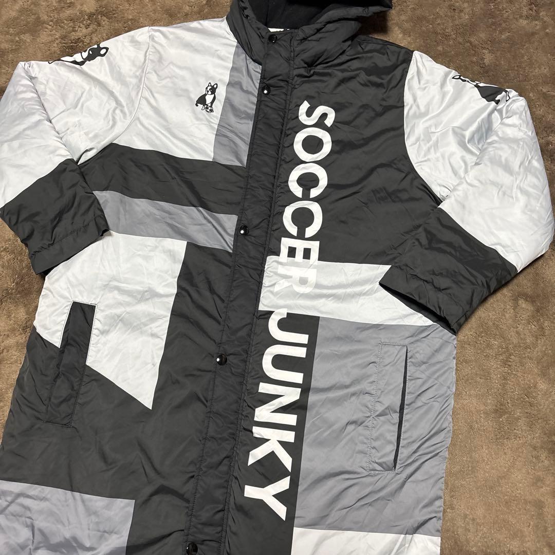 【美品】サッカージャンキー ベンチコート SoccerJunky 防寒ウェア M