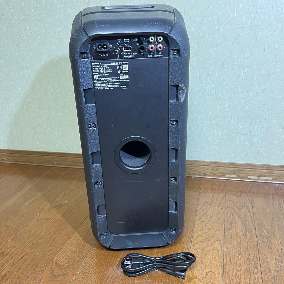 SONY SRS XB60 ワイヤレススピーカー LED