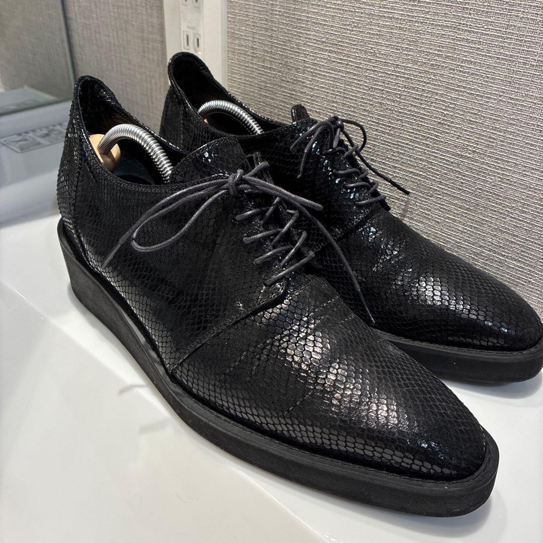 GalaabenD　ガラアーベント　ドレスシューズ パイソン ラバーソール