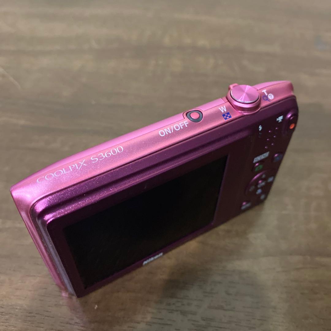 Nikon COOLPIX S3700 ピンク　デジタルカメラ　ジャンク