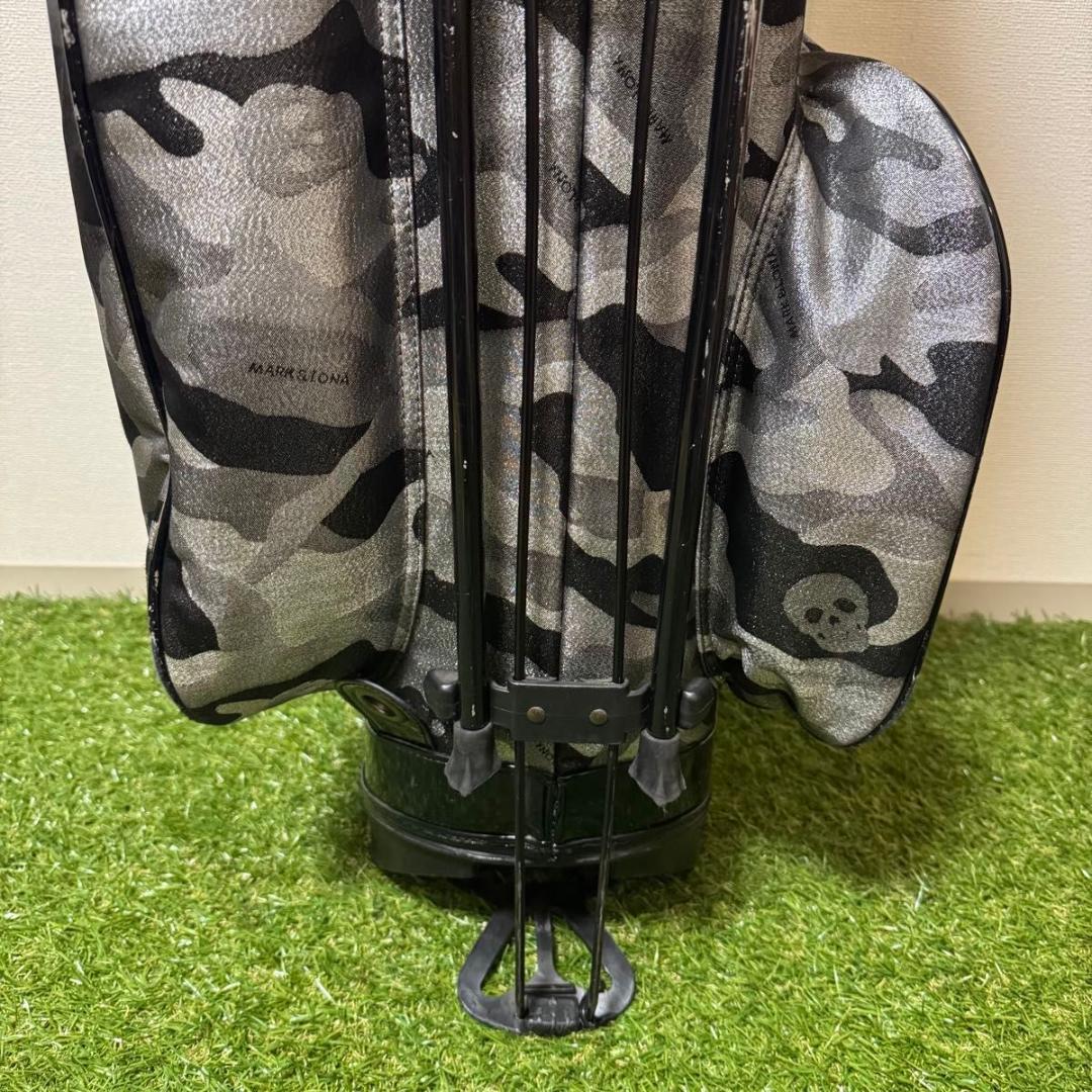 MARK&LONA マークアンドロナ スタンド式 キャディバッグ カモフラ 9型